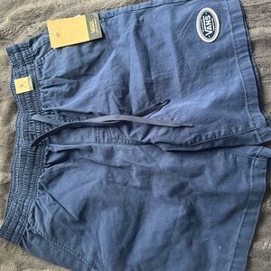 Vans Navy Blue Logo Shorts